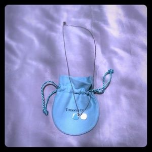 🌹🌹Tiffanys mini double heart tag necklace🌹🌹